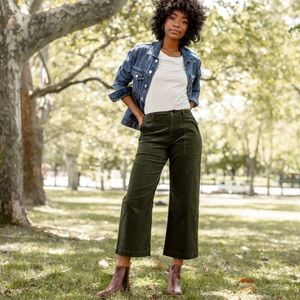 United by Blue Organic Wide Leg Corduroy